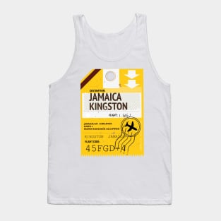 Jamaica Kingston travel ticket, Tank Top